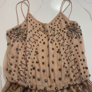 Dex Romper /  jumper Beaded Sz XS